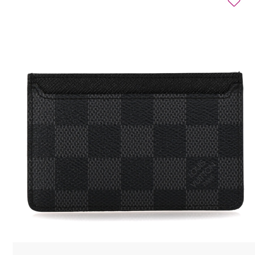 LOUIS VUITTON Damier Graphite Card Holder